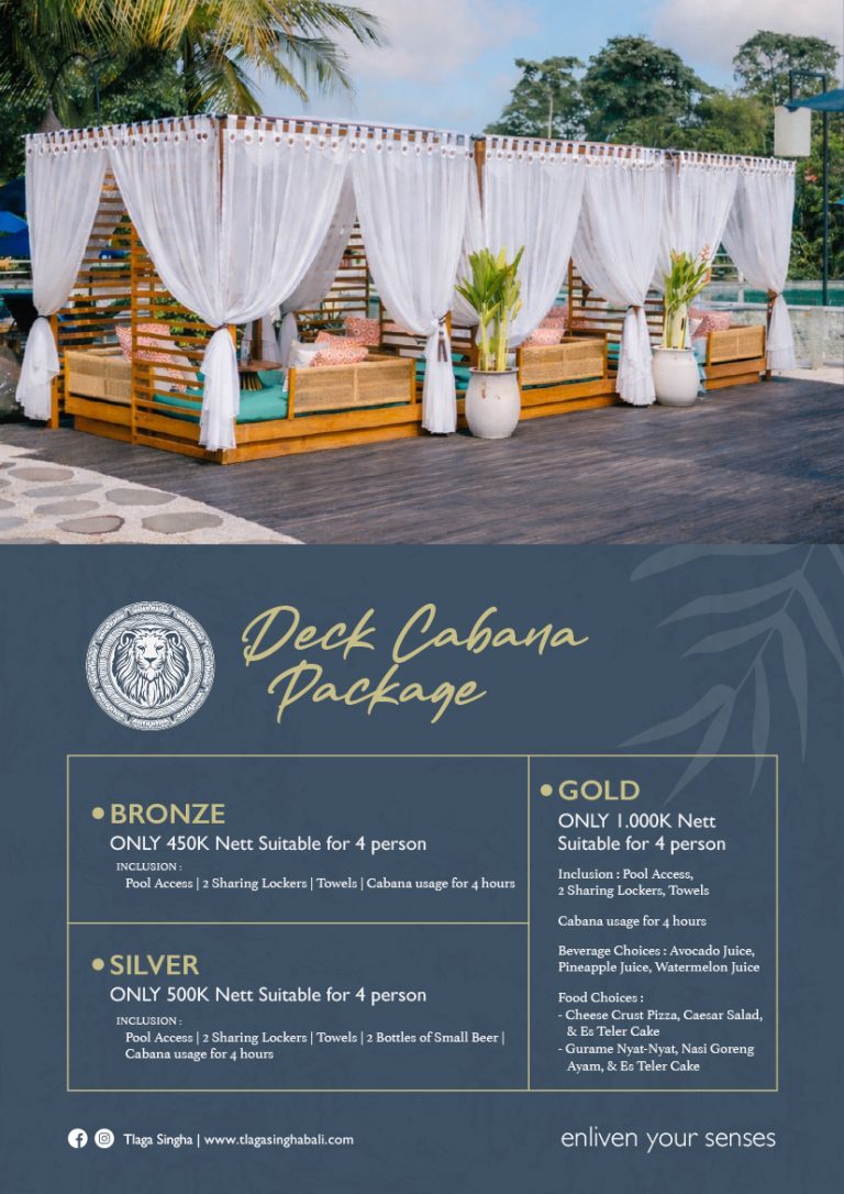 deck cabana & deck daybed